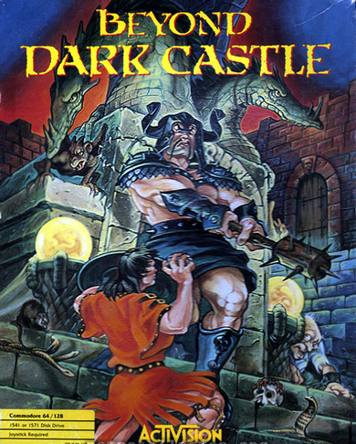 Beyond Dark Castle box art for Commodore 64